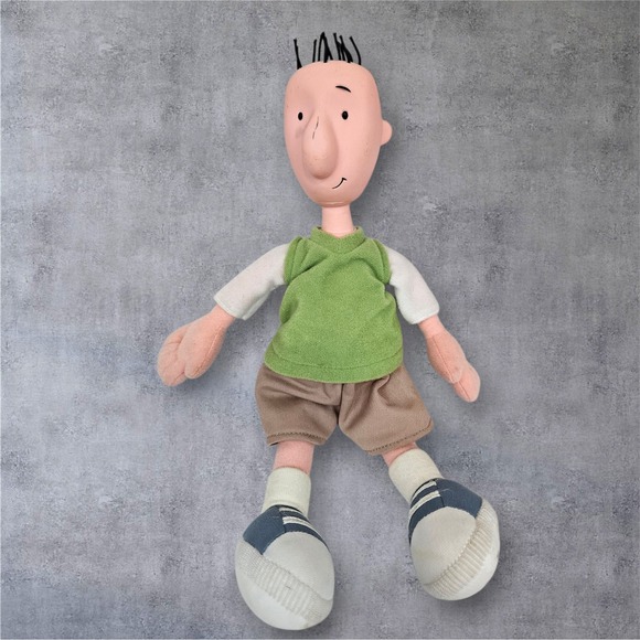 Vintage Disney Doug Funny Plush Doll Mattel Arcotoys 1991 Toy Collectible - Picture 1 of 8